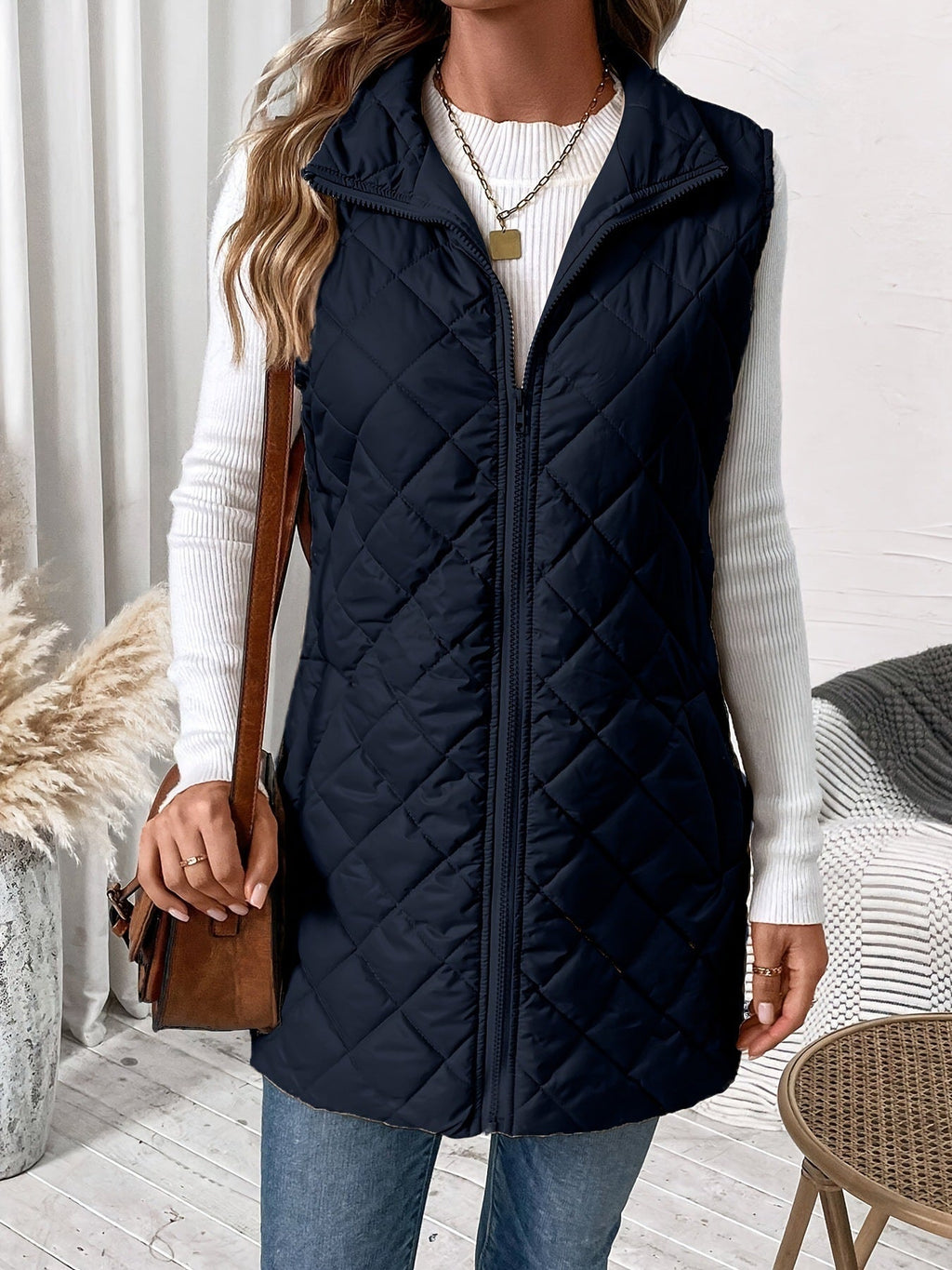 Women’s Cotton Jacket – Solid Color Lightweight Casual Outerwear