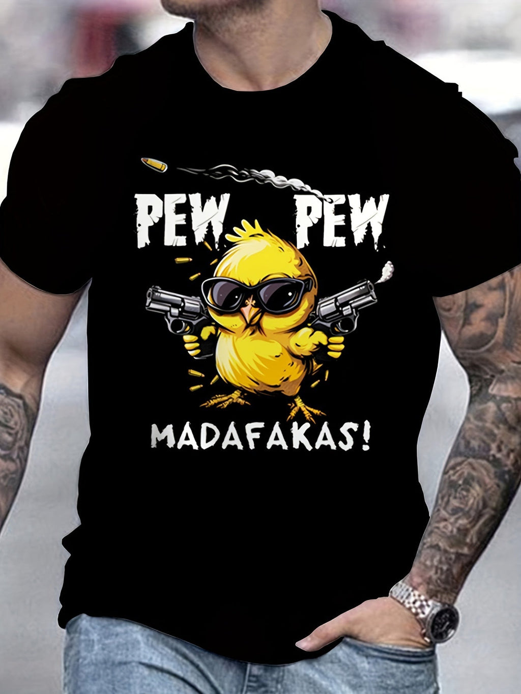 Cool Girl Cartoon Shirt for Men