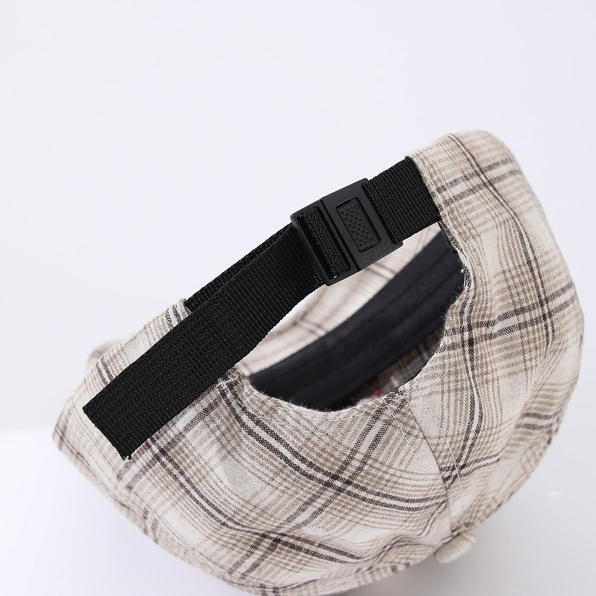 Women's Striped Checkered Embroidered Baseball Cap – 4 Colors