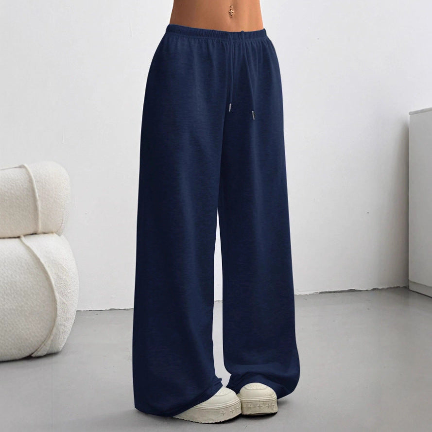 Minimalist Straight-Leg Drawstring Sweatpants – 6 Colors, S–2XL