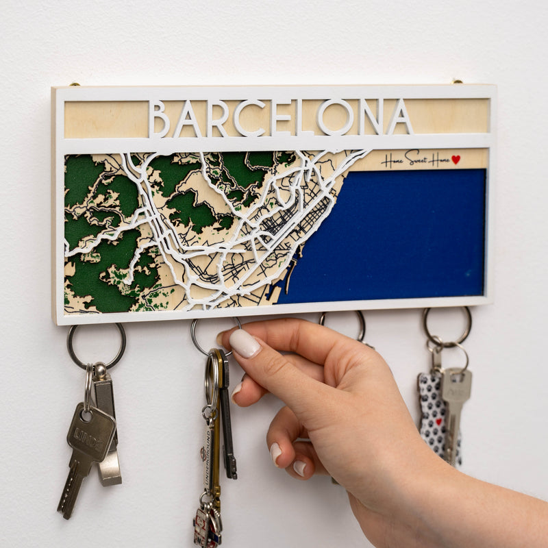 Wooden Key Holder