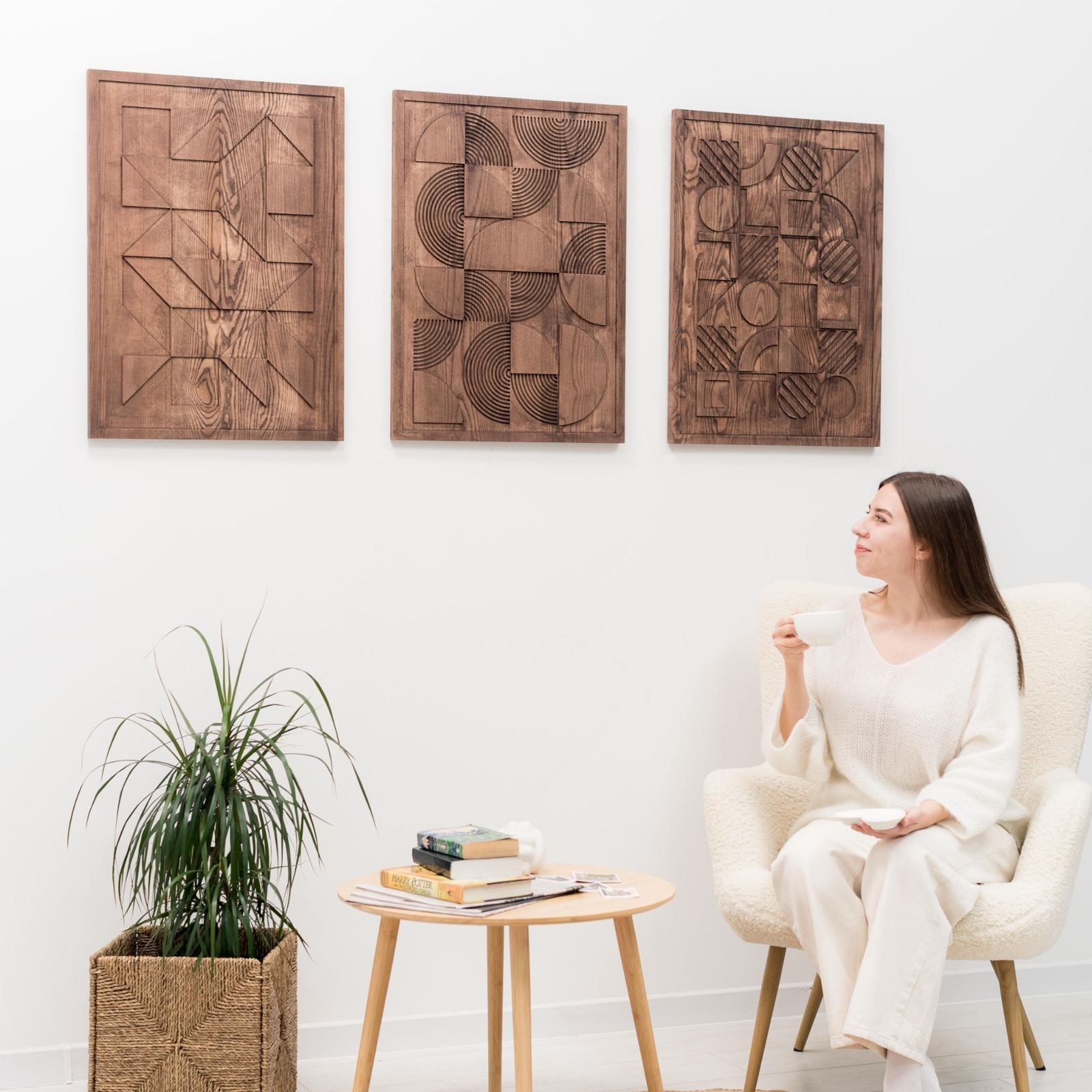 Bauhaus Wall Decor - Natural