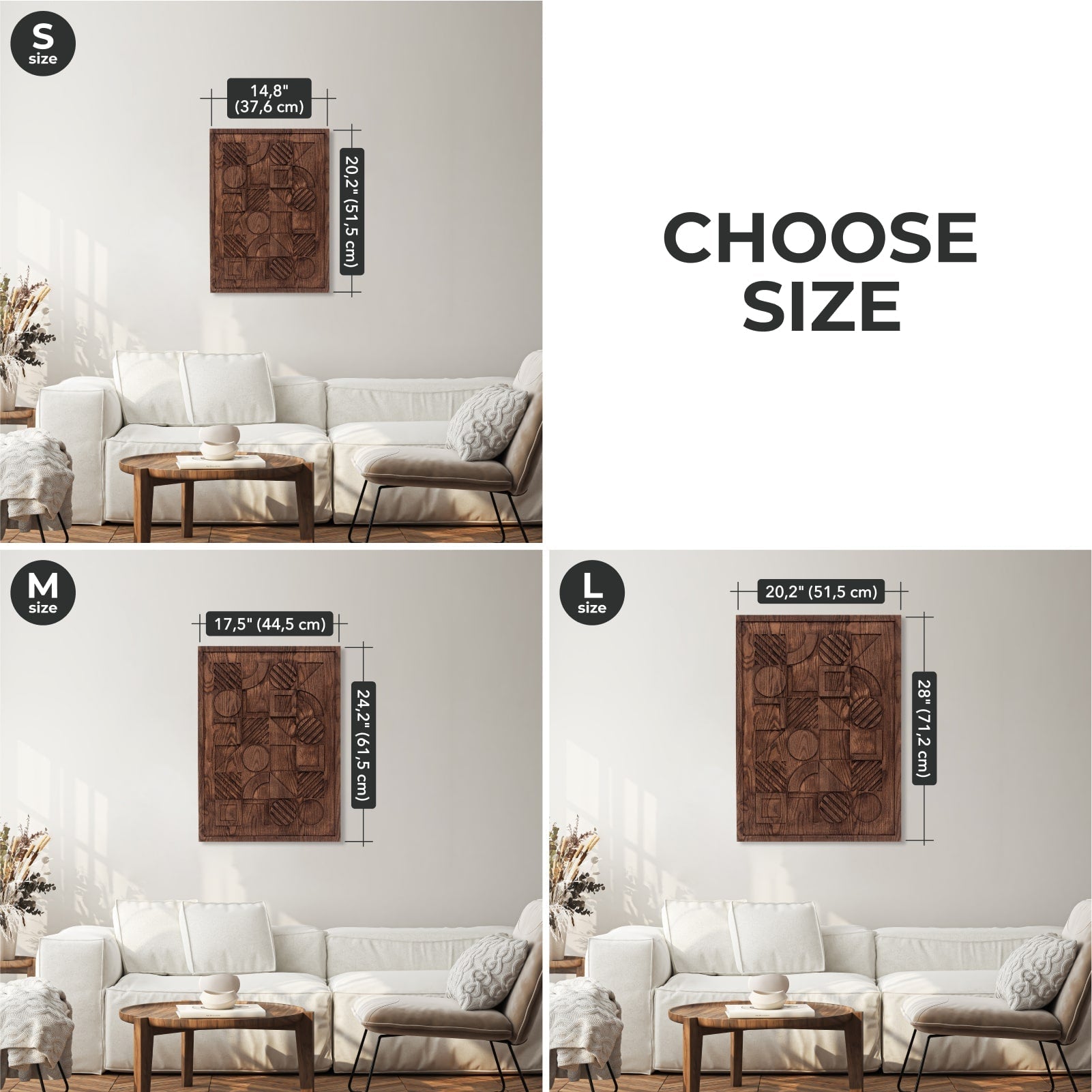 Bauhaus Wall Decor - Natural