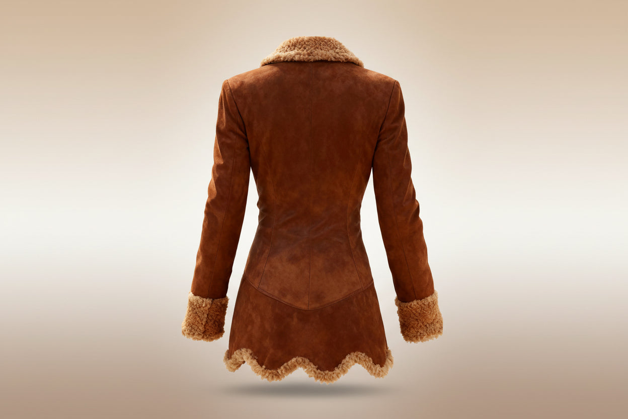 Women’s Thick Fleece Fur Lined Winter Coat