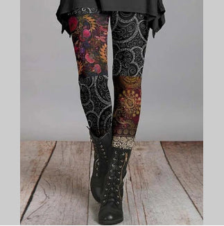 Hawaiian 3D Print Leggings – Unisex Digital Print