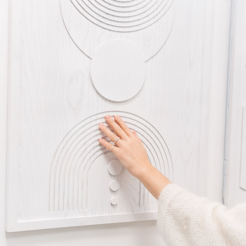 Boho Wood Wall Art - Natural