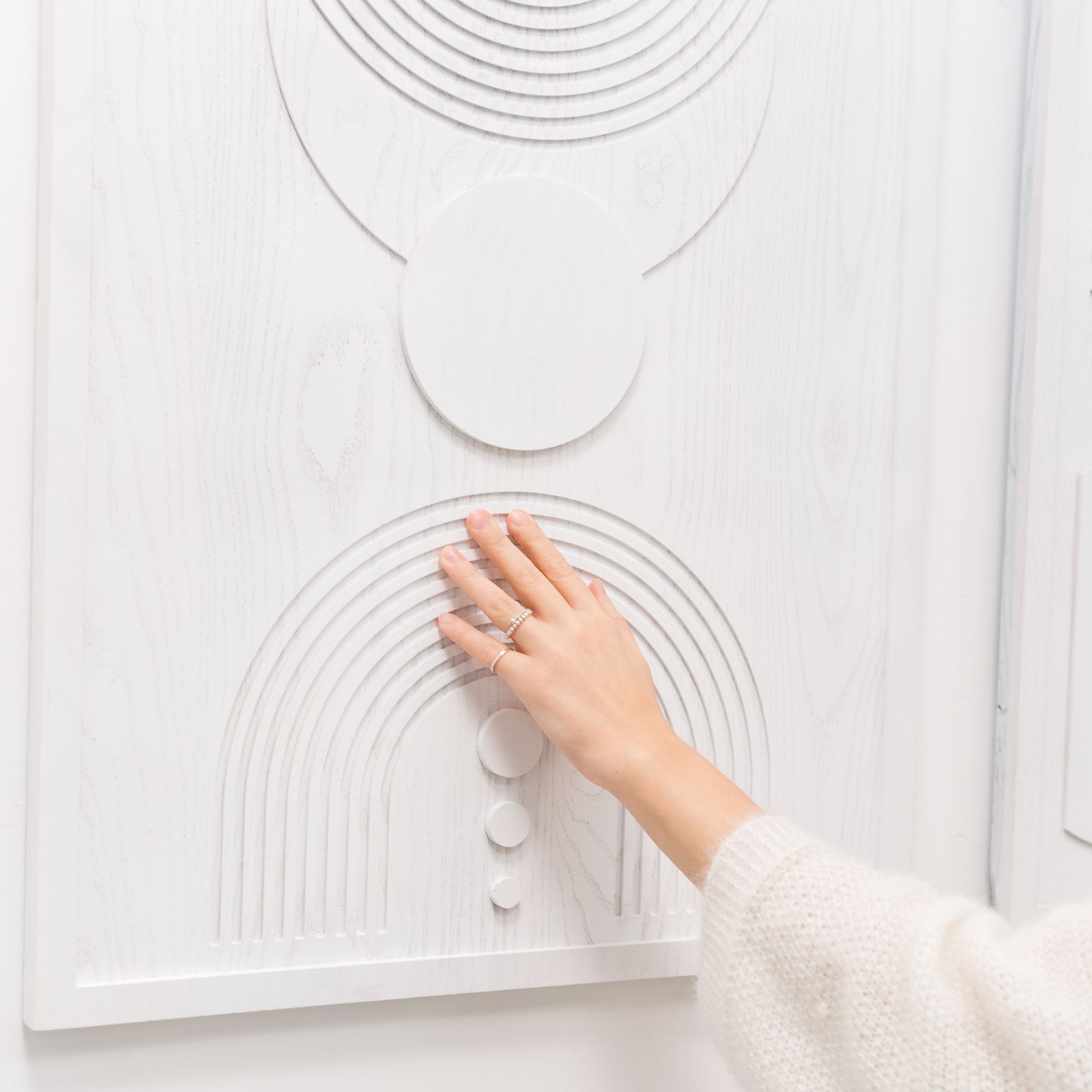 Boho Wood Wall Art - Natural