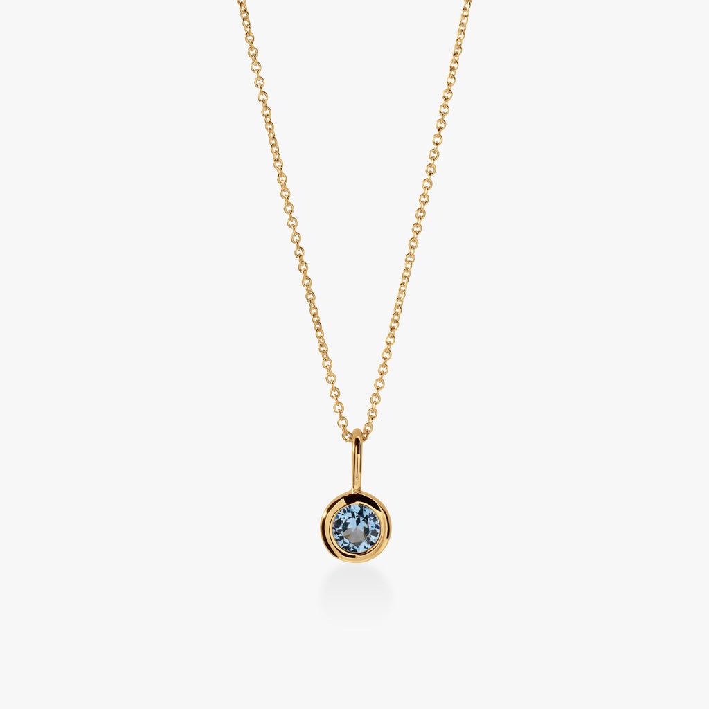 Birthstone Charm Necklace