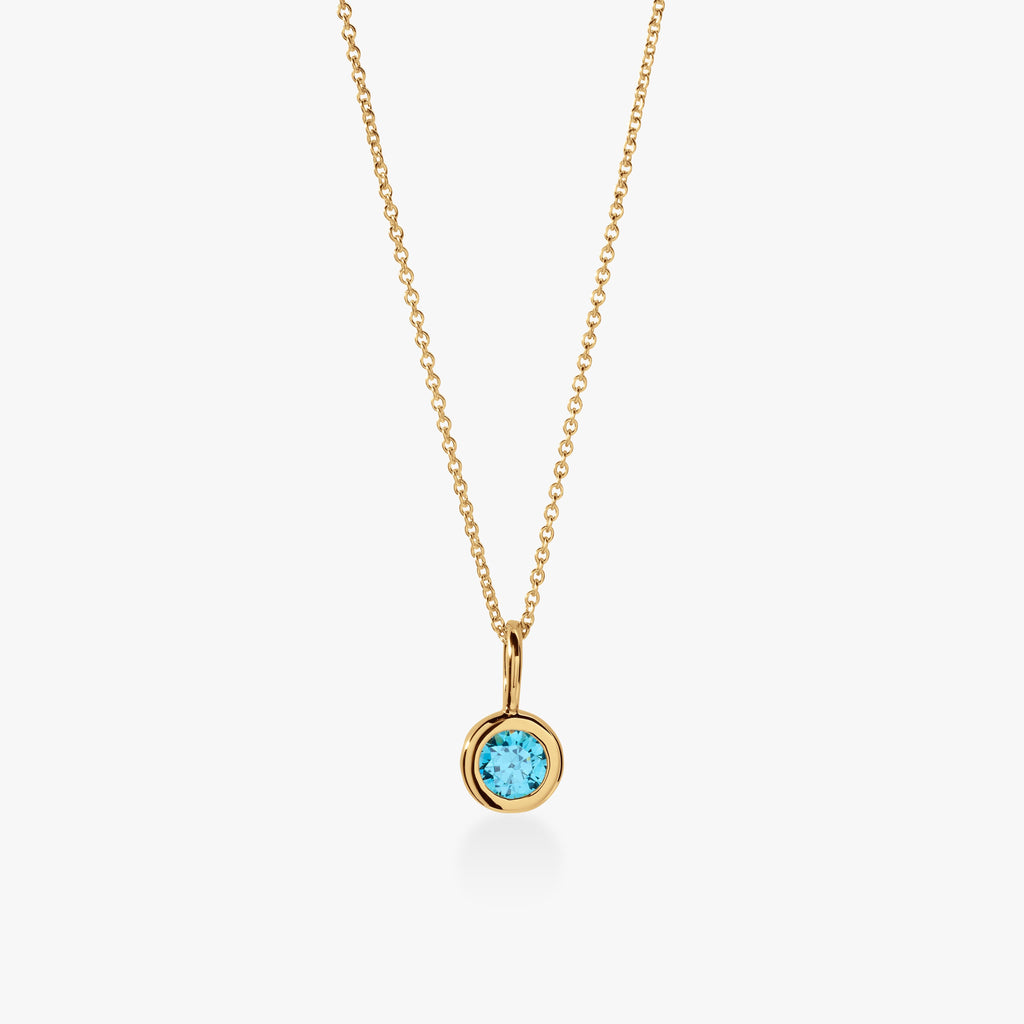Birthstone Charm Necklace