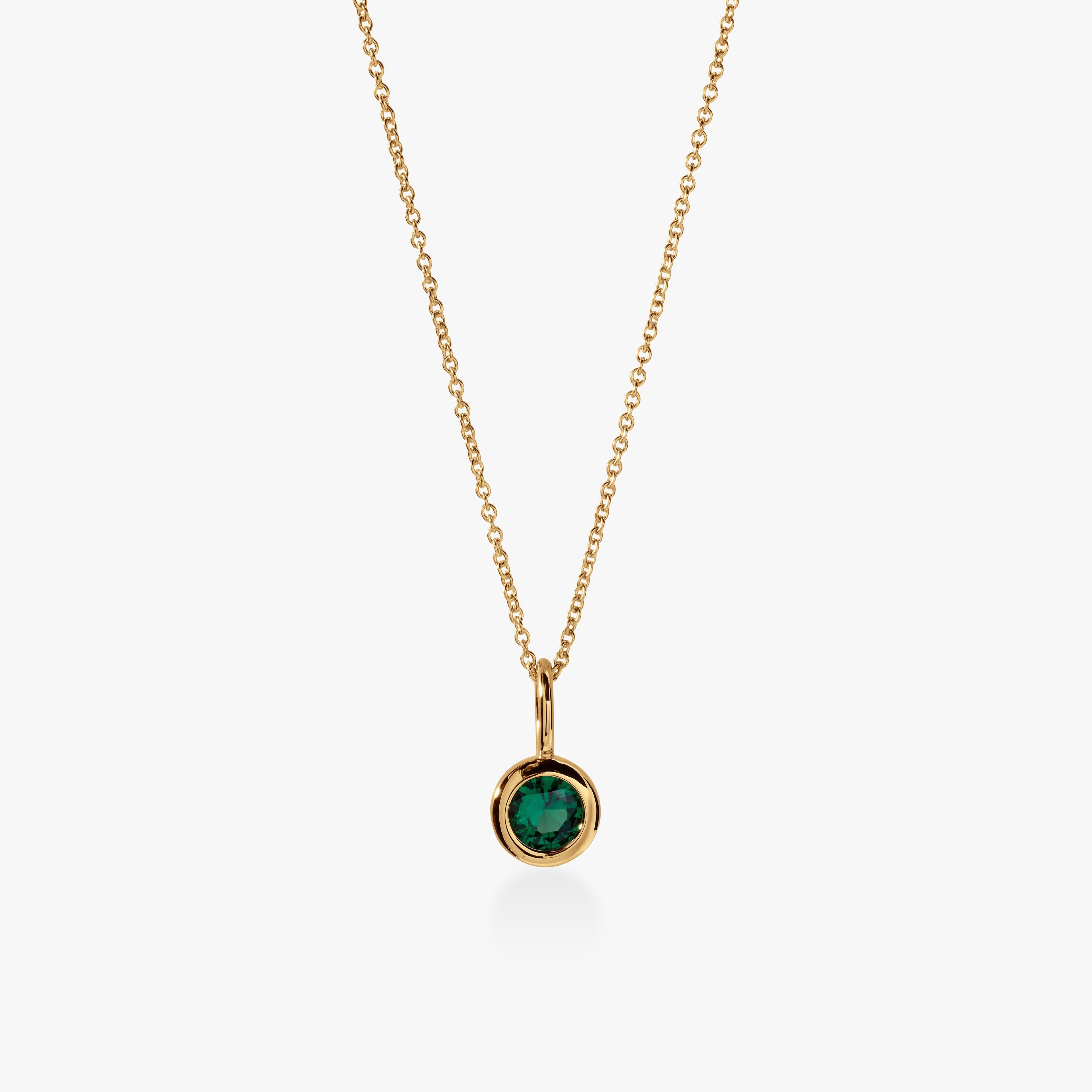 Birthstone Charm Necklace