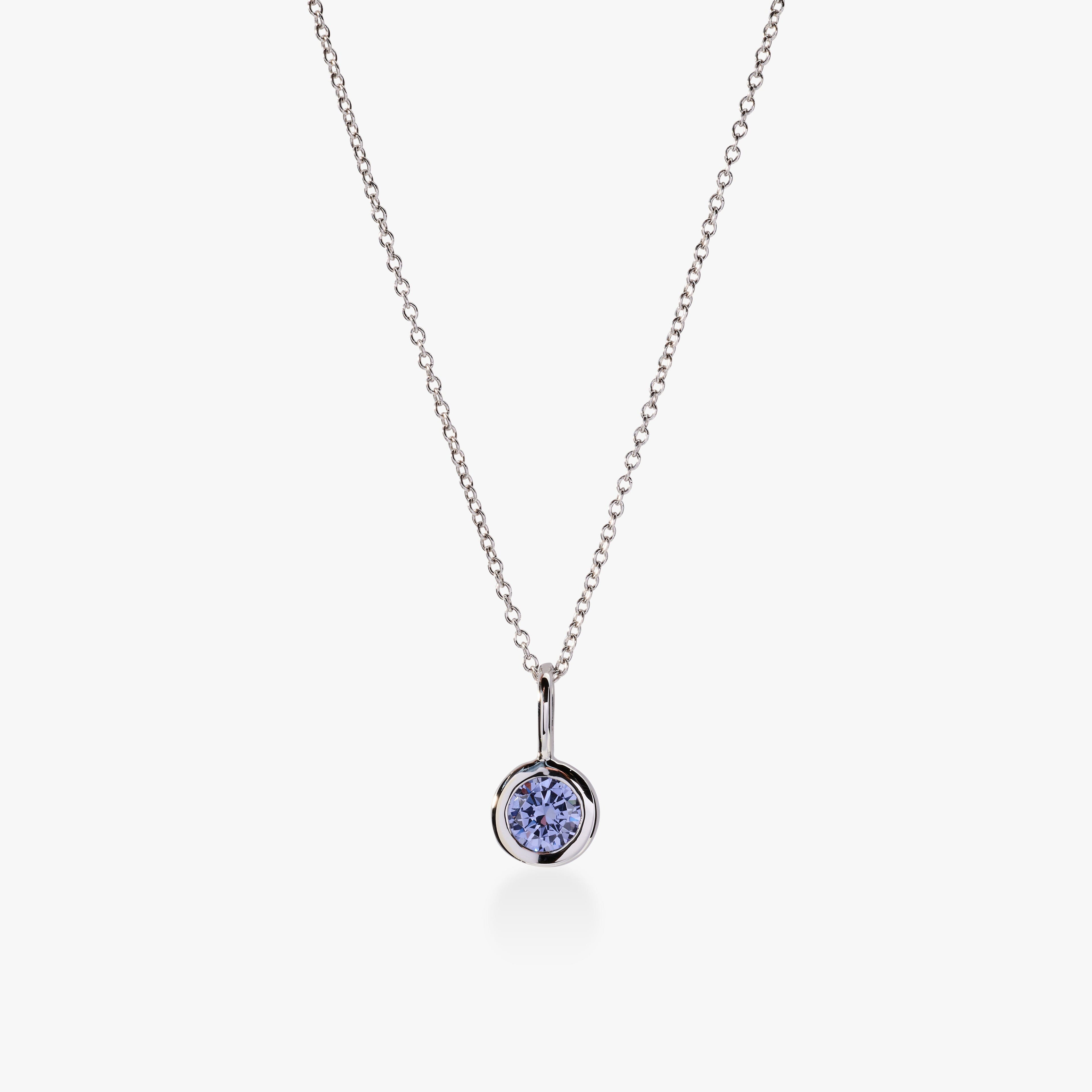 Birthstone Charm Necklace