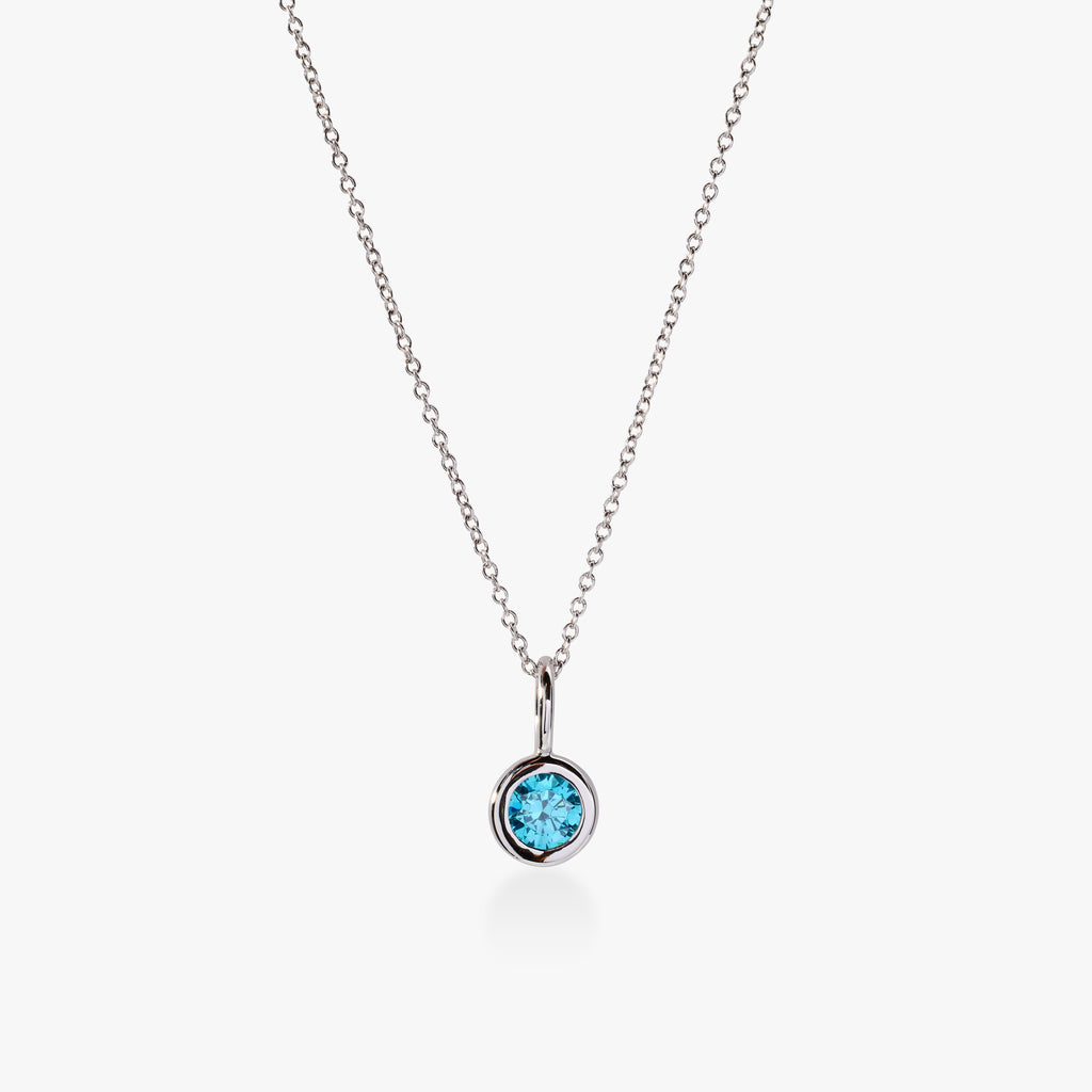 Birthstone Charm Necklace
