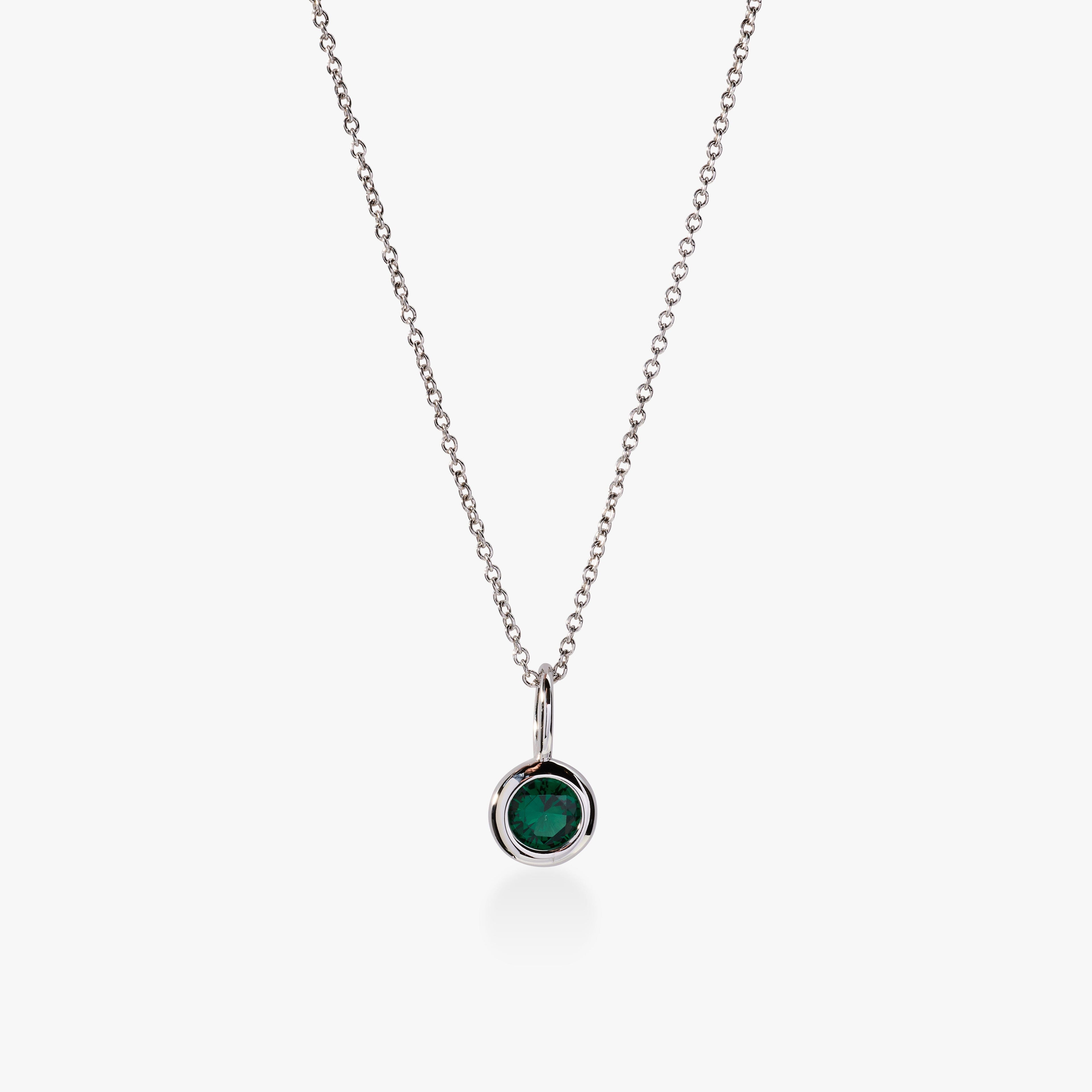 Birthstone Charm Necklace