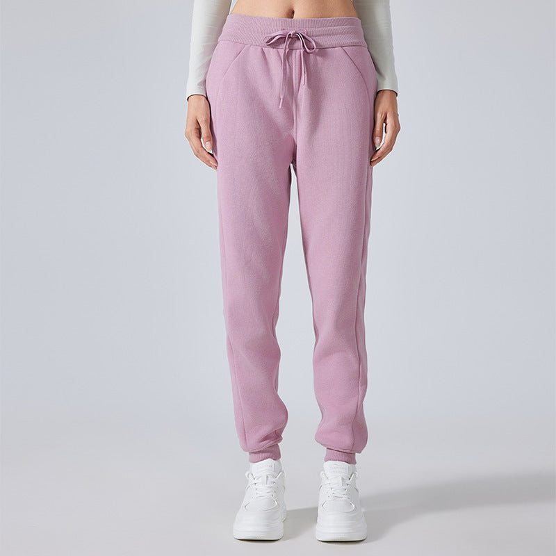 🧣 Fleece-Lined Warm Leisure All-Matching Track Sweatpants