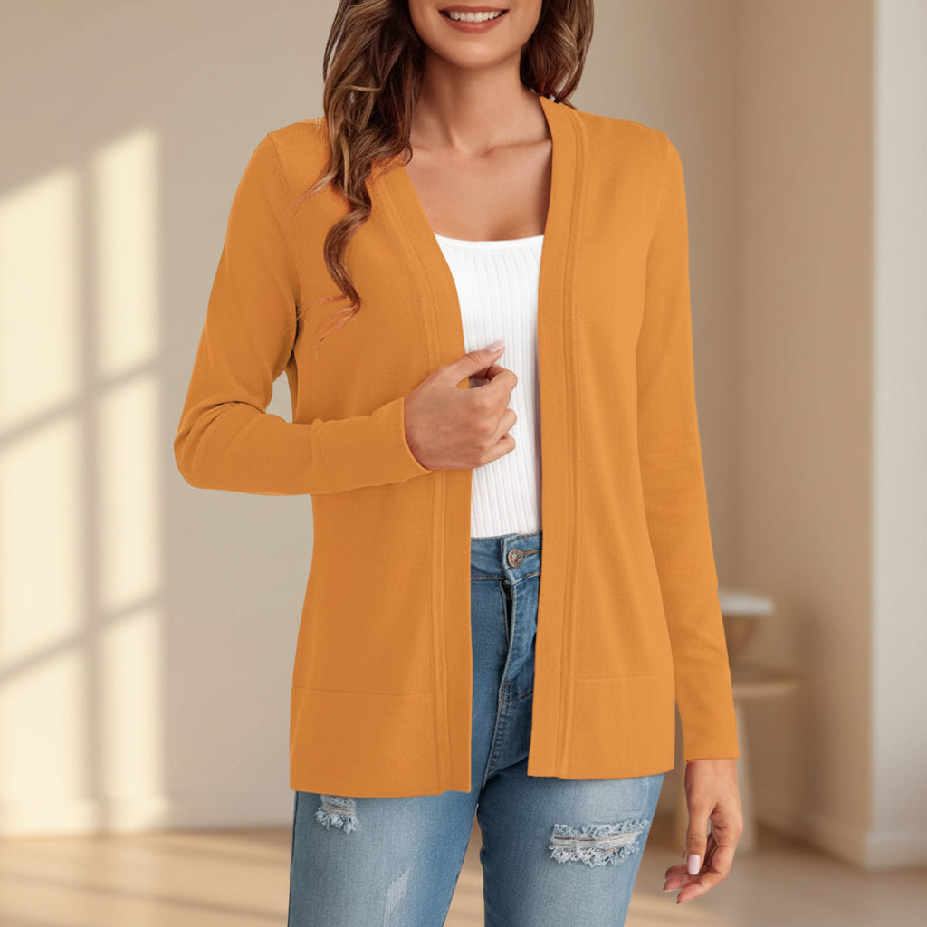 Women's Knitted Loose Cardigan Coat – 4 Colors S–XXL