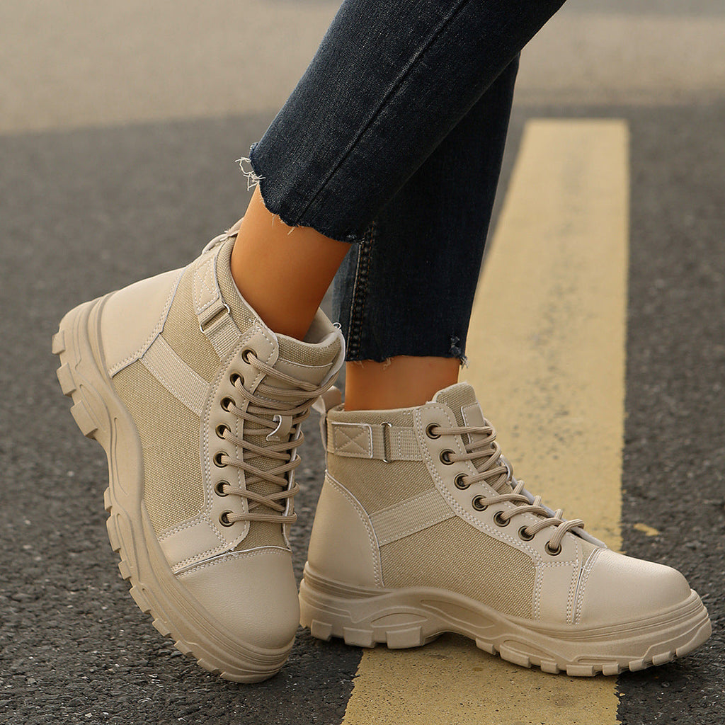 Women’s Mid-Calf Fleece-Lined Winter Boots