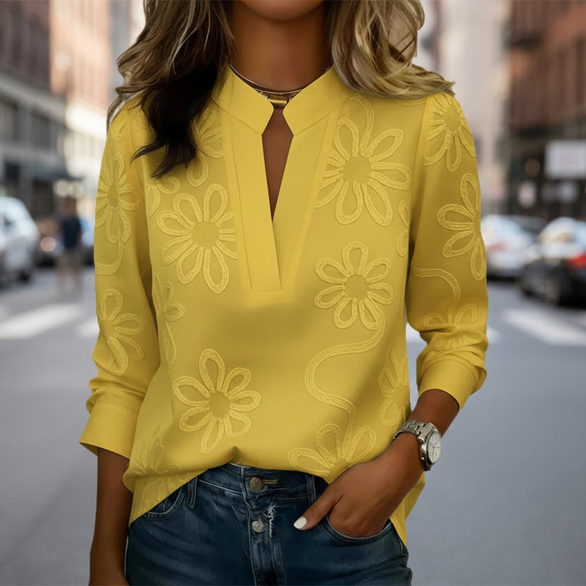 Women's 3D Digital Print Casual Shirt Top