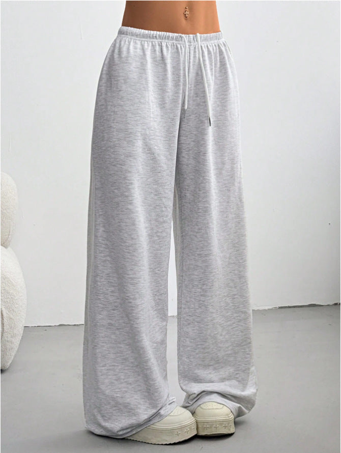 Minimalist Straight-Leg Drawstring Sweatpants – 6 Colors, S–2XL