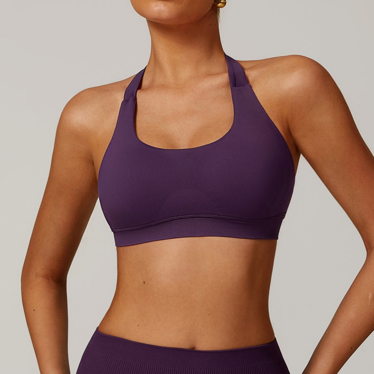 3-Pack Breathable Seamless Yoga Bras for Women