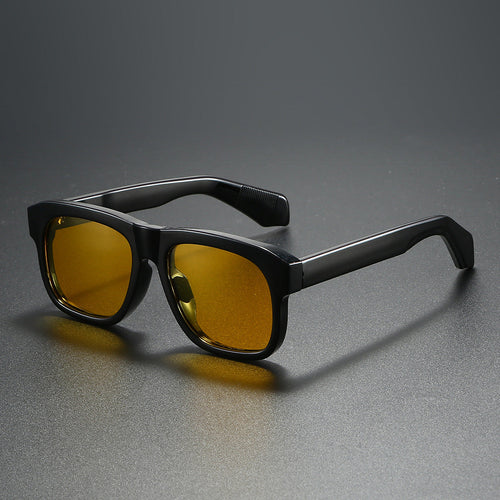 Acetate-Style Polarized Fashion Sunglasses – Unisex Luxury Look