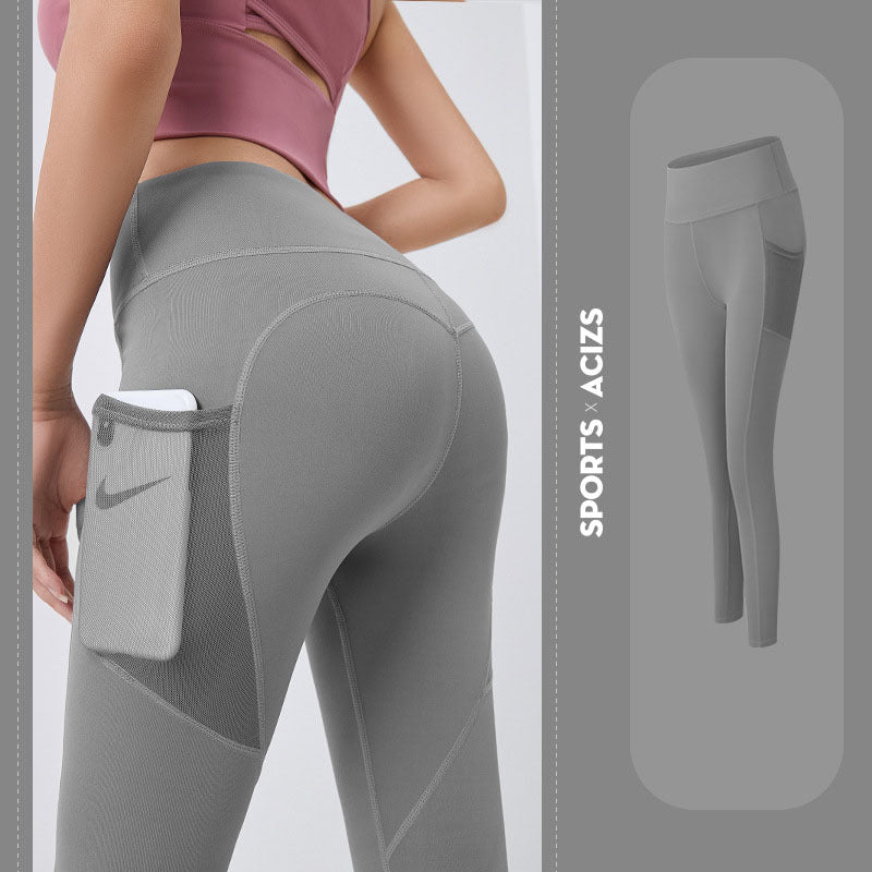 🧘‍♀️ Women's High-Waisted Yoga Leggings with Pockets