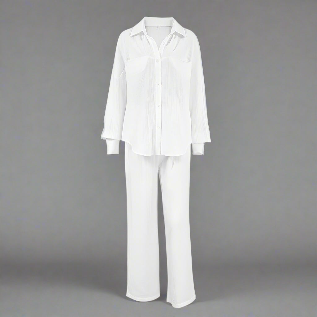 Women's Casual Solid Color Lounge Set