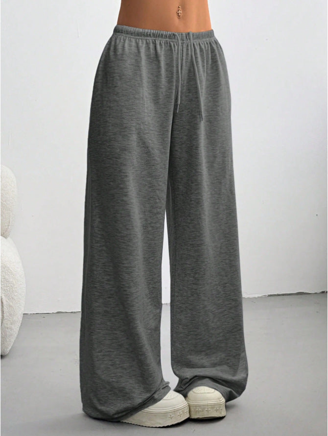 Minimalist Straight-Leg Drawstring Sweatpants – 6 Colors, S–2XL