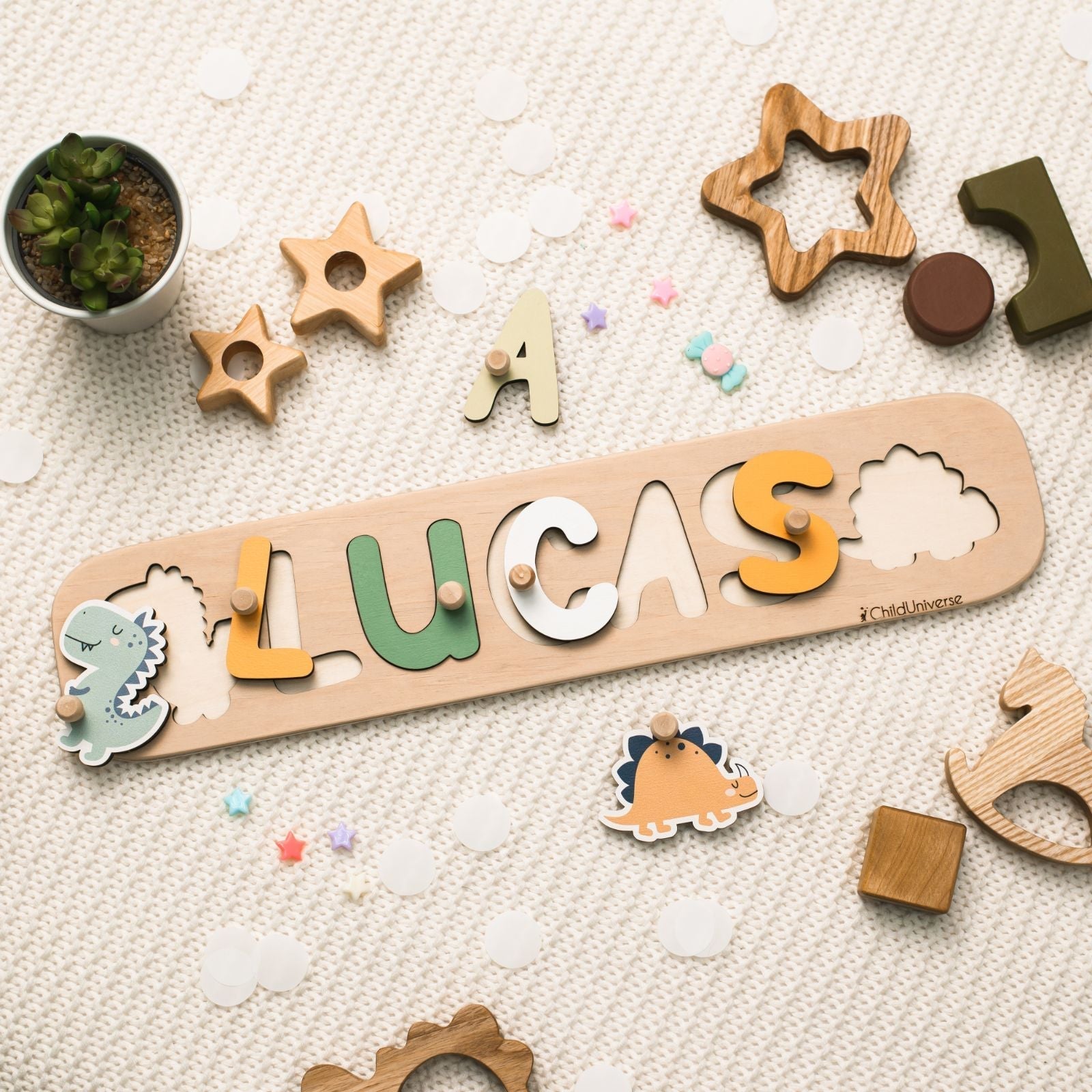 Custom Name Puzzle Linkoln & Co