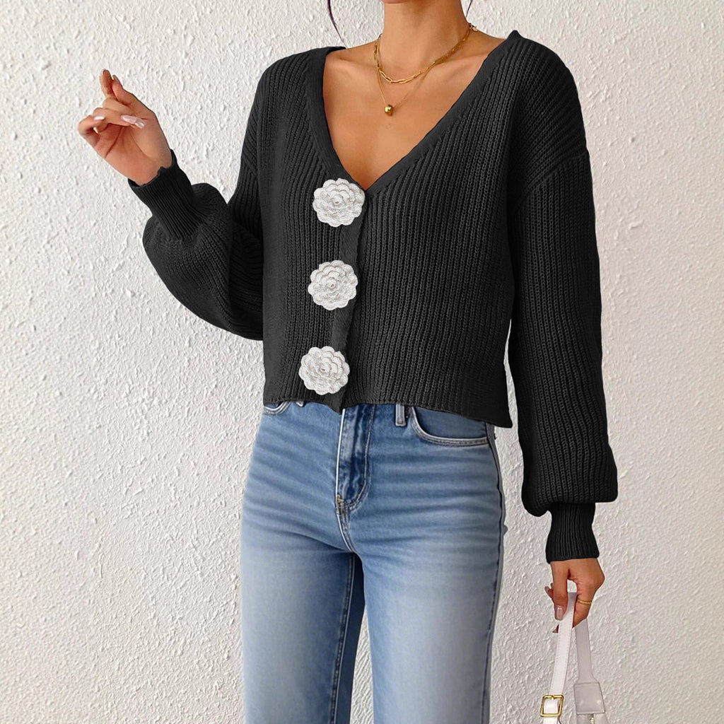 Women’s Knitted Crochet Cardigan