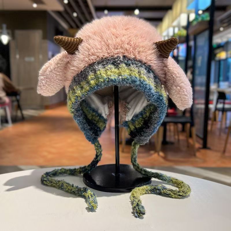 Women’s Cold-Proof Knitted Hat – Versatile Warm Winter Beanie