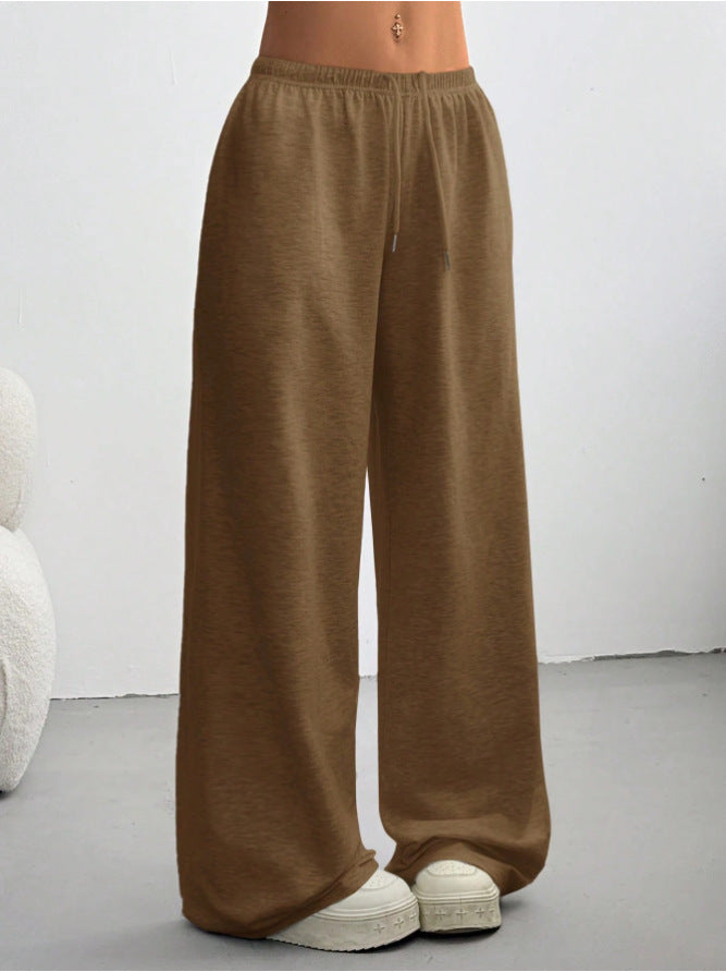 Minimalist Straight-Leg Drawstring Sweatpants – 6 Colors, S–2XL