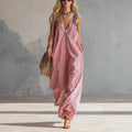 Women's Long-Sleeve Waist-Cinching Flared Pants Set