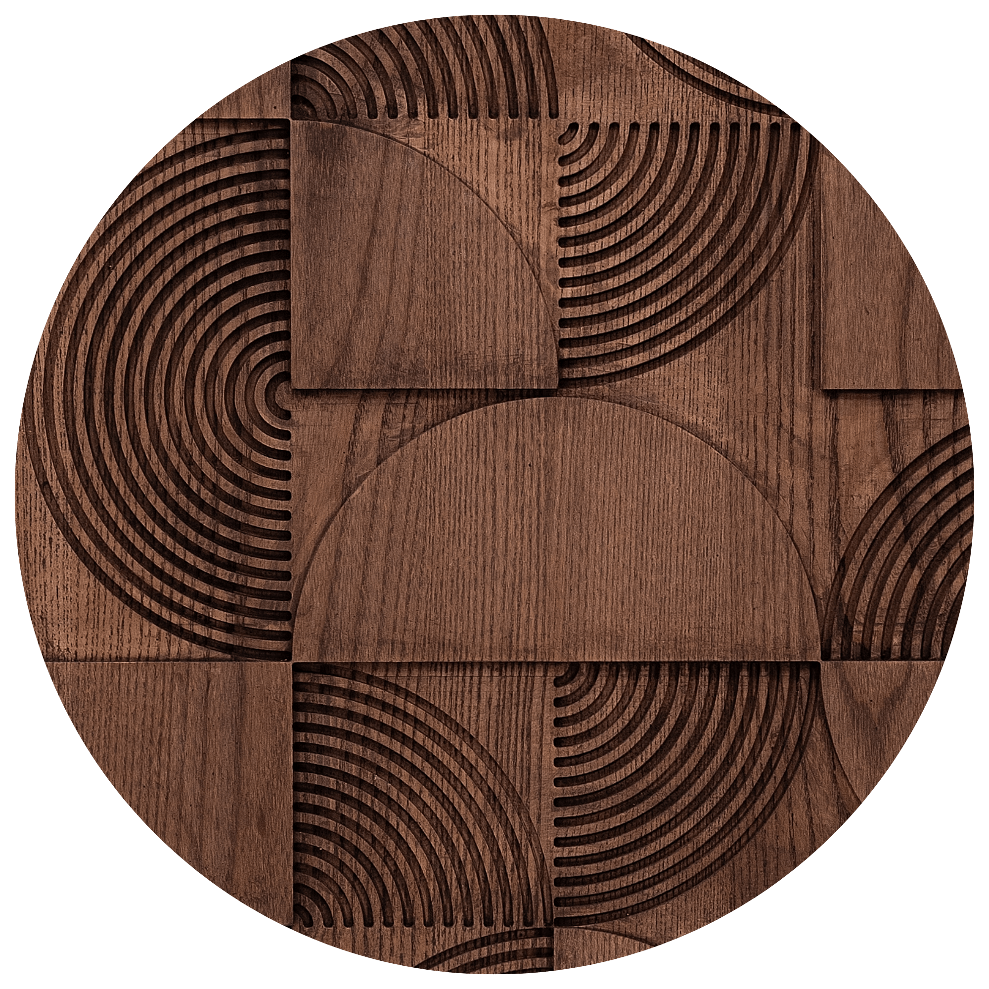 Boho Wood Wall Art - Natural