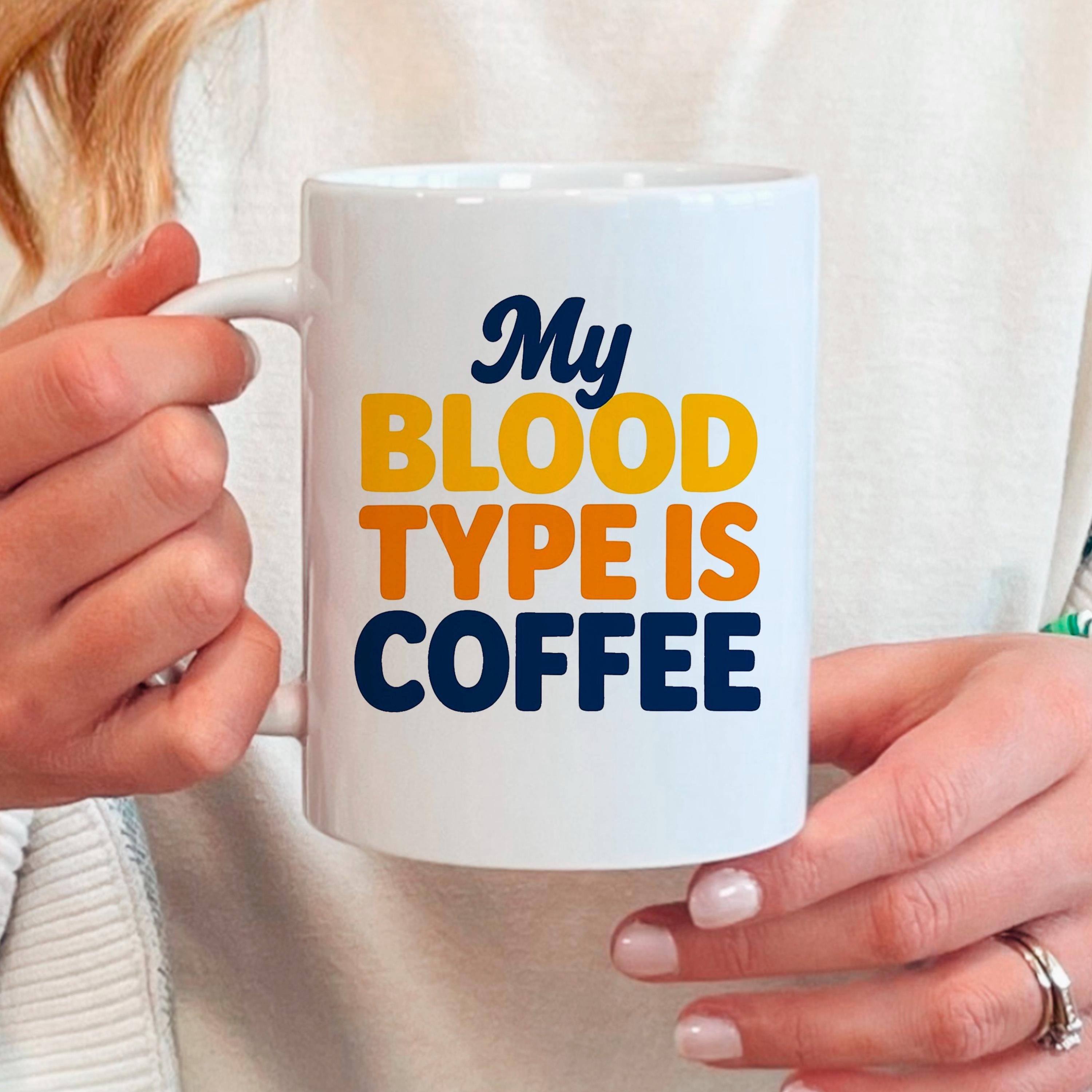 Funny Coffee Mug | Microwave Safe Ceramic Coffee Cup – Gift for Caffeine Addicts