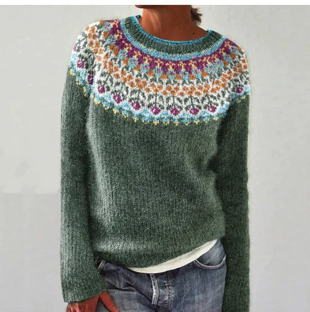 Women’s Fashionable Pullover Sweater Top | Cozy Everyday Knit