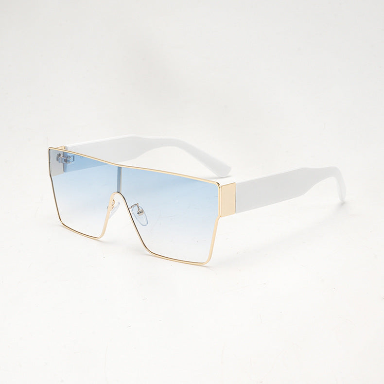 Square Metal Frame Sunglasses – Hip-Hop European Fashion