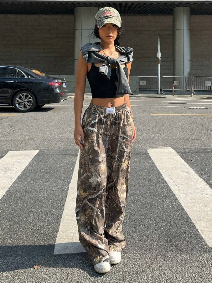 Women's Y2K Camouflage Cargo Pants