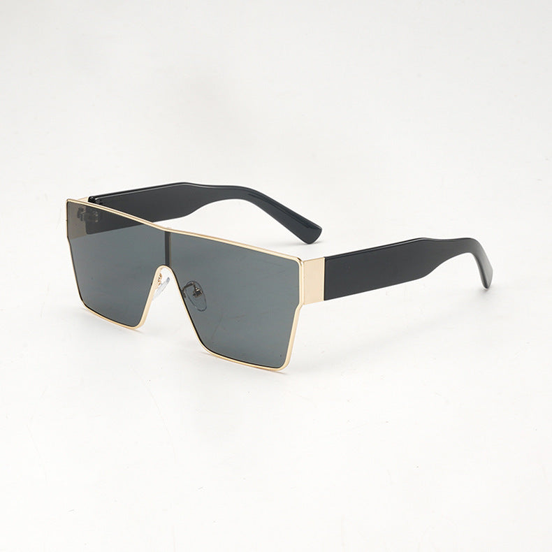 Square Metal Frame Sunglasses – Hip-Hop European Fashion
