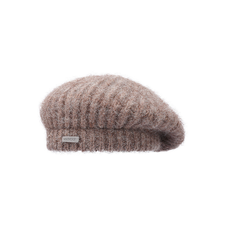 Women’s Cozy Wool Knit Beanie – Soft Warm Fall & Winter Hat