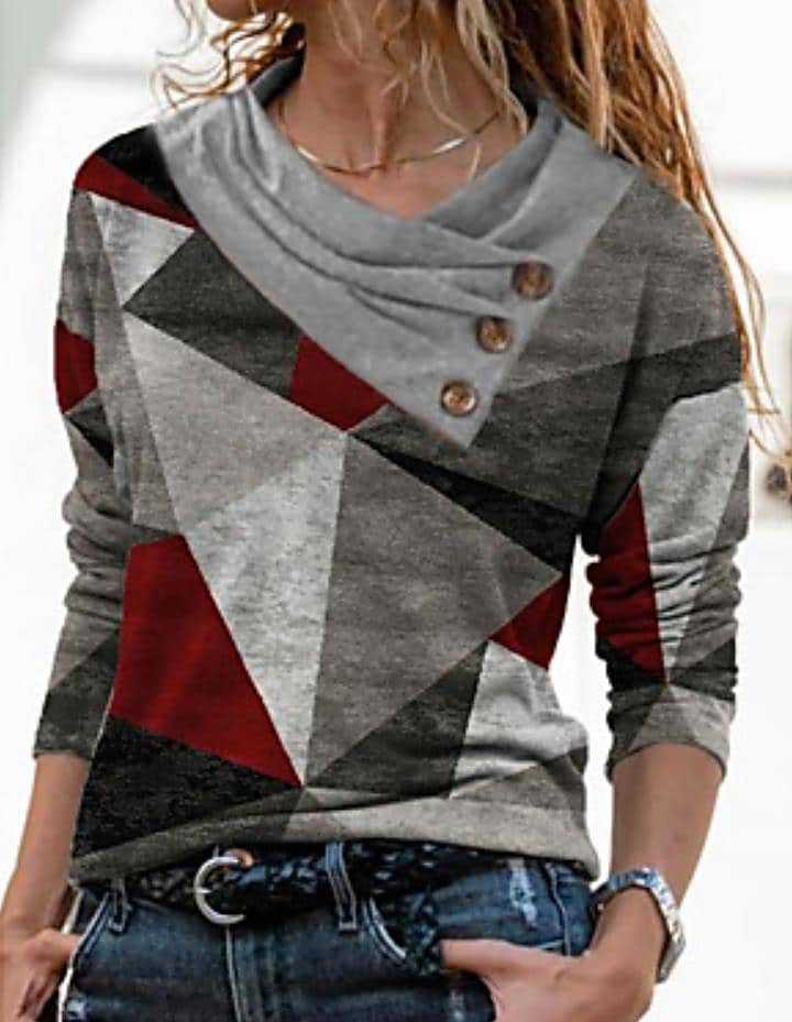 Women’s Plaid Button Down Shirt