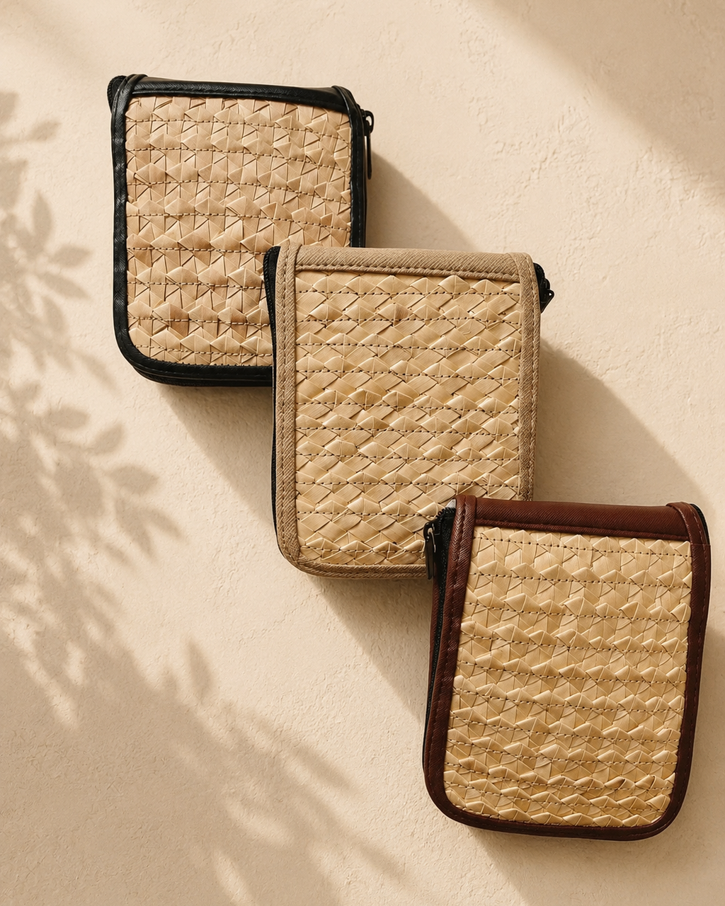 Cove Rattan & Canvas Eco Tote Bag