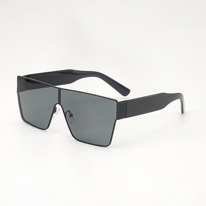 Square Metal Frame Sunglasses – Hip-Hop European Fashion