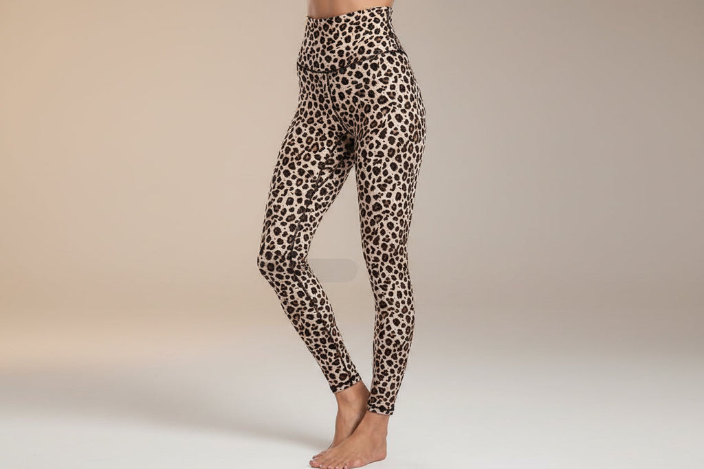 Women’s High Waist Printed Workout Leggings for Yoga, Running & Fitness