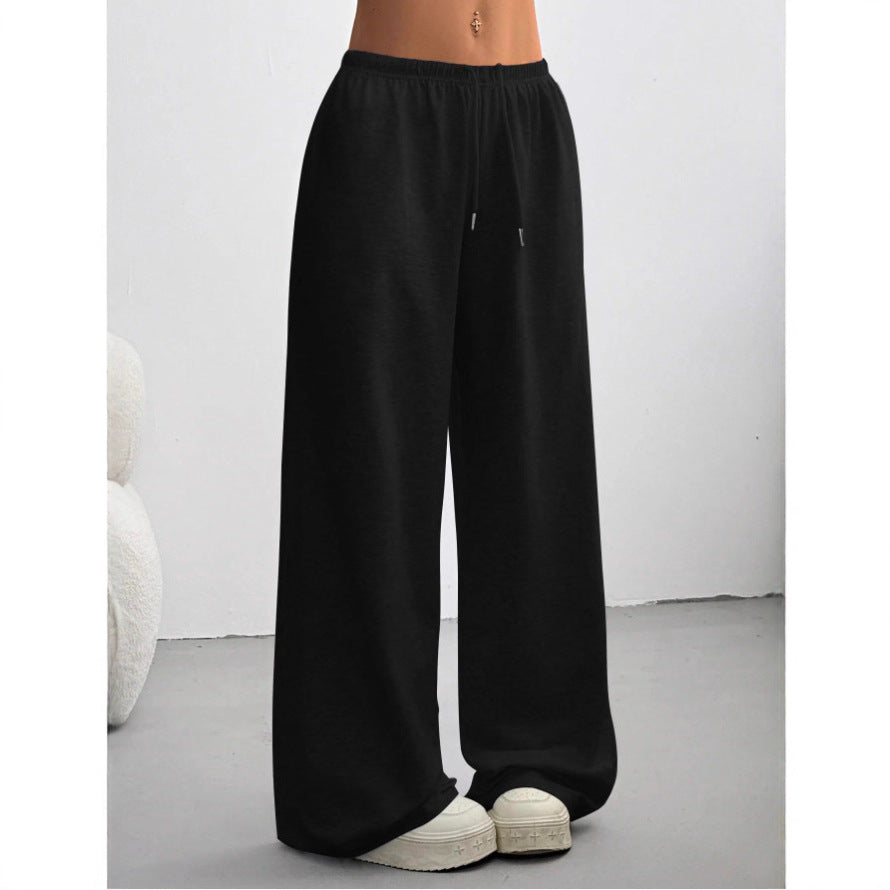 Minimalist Straight-Leg Drawstring Sweatpants – 6 Colors, S–2XL