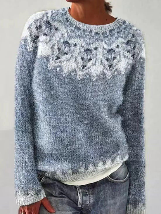 Women’s Fashionable Pullover Sweater Top | Cozy Everyday Knit