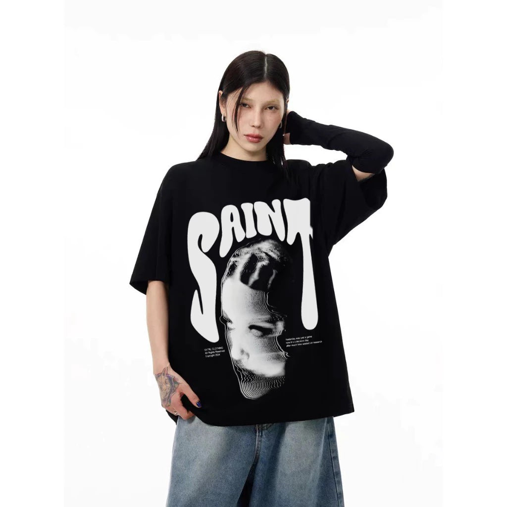 Summer New Printed T-shirt - Printed Short Sleeve Shirts