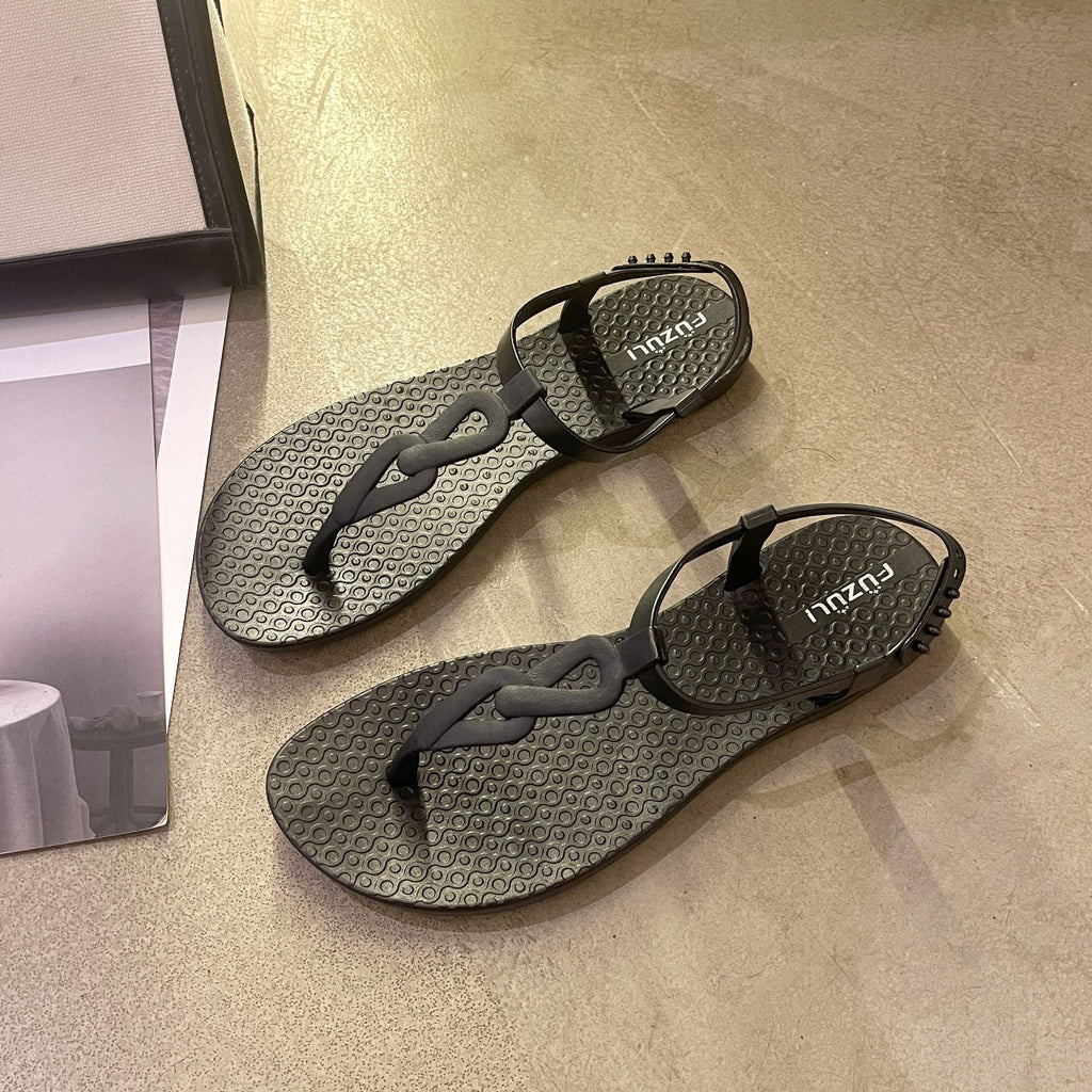 Women's Flat Buckle Strap Sandals