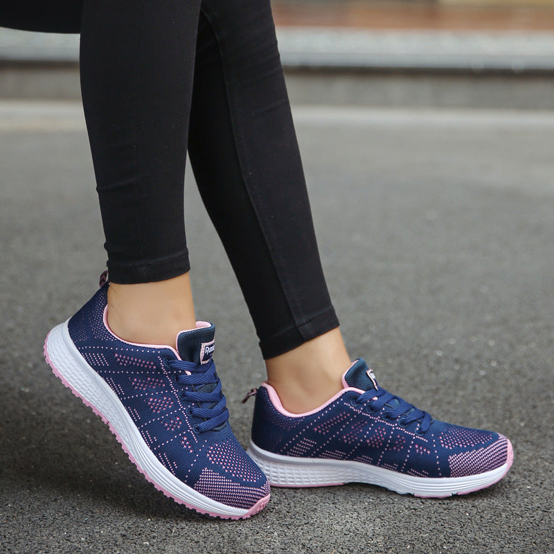🔥 Women's Sports Sneakers – Lightweight, Breathable Running Shoes