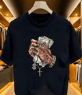 Printed Short Sleeve Mens Shirts