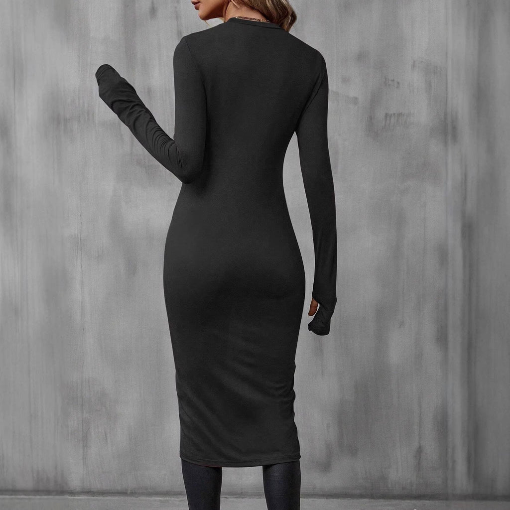 Women’s Slim Fit Long Sleeve Crew Neck Shirt